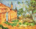 Paisaje de Jourdan Cottage Paul Cézanne